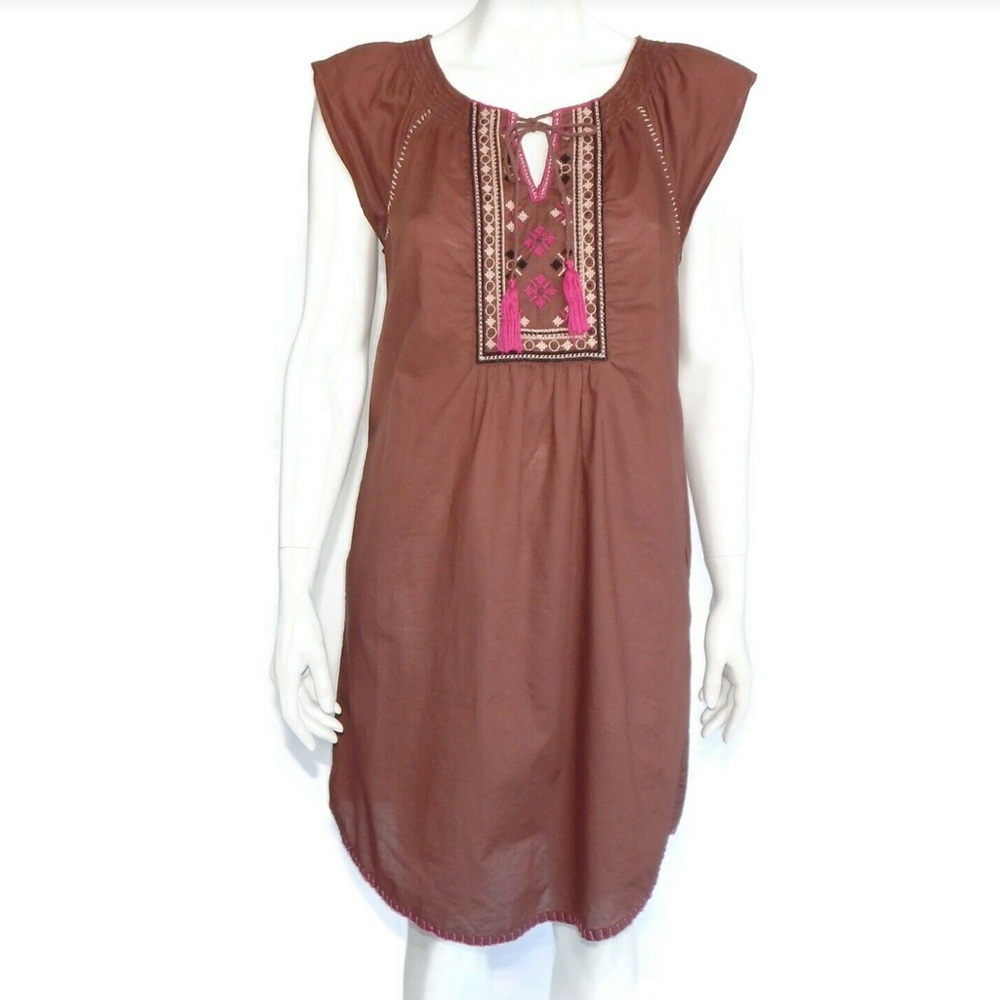 EUC Anthropologie Maeve Embroidered Dress - Sz 0
